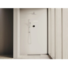 Begehbare Dusche mit Duschkopf, Handbrause und Thermostat