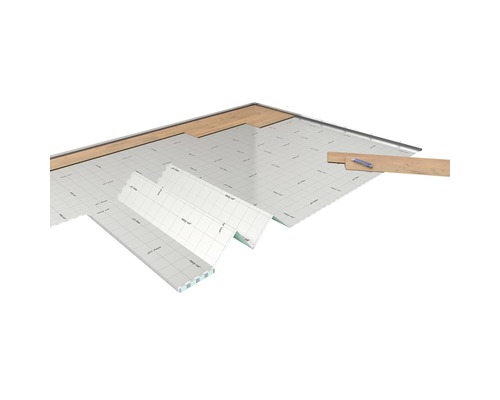 Verlegung von Laminat auf Dämmunterlage