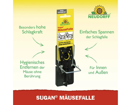 Sugan mouse trap for indoor and outdoor use