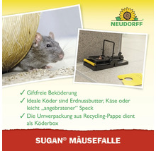 Mäusefalle Neudorff Sugan Mäuse Falle