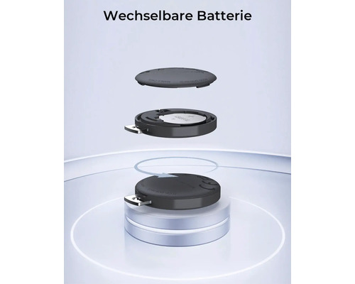 Auswechselbare Batterie für elektronische Geräte