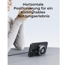 Smartphone mit Kühlkörper für horizontale Nutzung