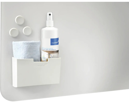 Legamaster Reinigungsset für Whiteboards mit Reinigungsspray, Aufbewahrungsbox, Tuch und Magneten