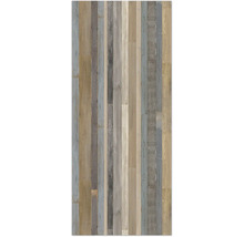 Helle, unregelmäßige Holzpaneele für Wand- oder Bodenverkleidung