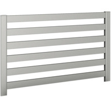 Metallzaun mit horizontalen Streben