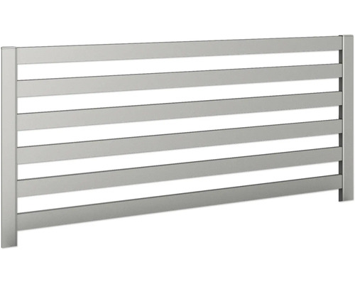 Rankgitter Biohort 1 Stück für 2m Seite/ Gr. 200 quarzgrau-metallic Zaunfeld mit horizontalen Lamellen
