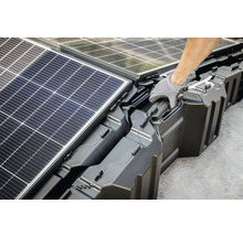 Zambelli HSF Ballast-Tank PV Halterung & Ballastierung am Flachdach für PV Module 1129 mm - 1136 mm-thumb-6