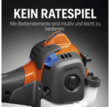 Benzin Motorsense Husqvarna 122R, inkl. Trimmerkopf und Tragegurt