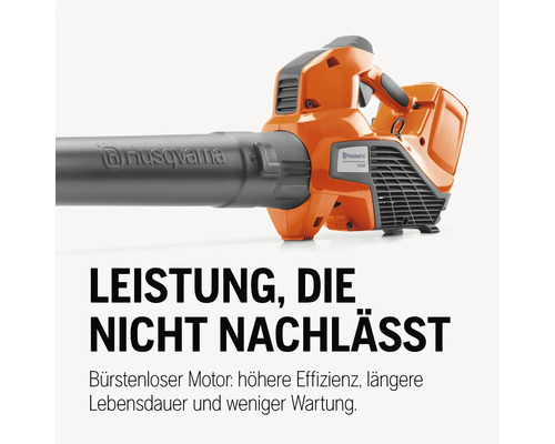 Husqvarna Akku Laubbläser mit bürstenlosem Motor