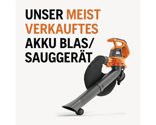 Akku Laubbläser und Laubsauger