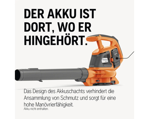 Akkubetriebenes Laubblasgerät von Husqvarna