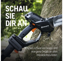Husqvarna Aspire Akku-Astsäge beim Schneiden eines Astes