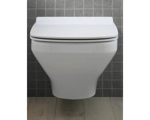 Wand-Tiefspültoilette aus Sanitärkeramik