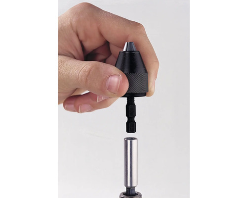 Schnellspannbohrfutter für Bohrmaschinen im Einsatz