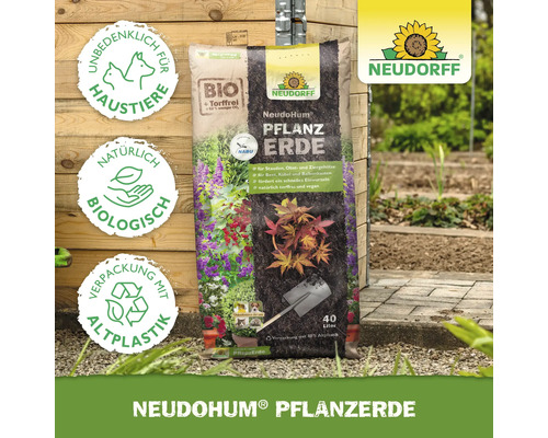 Neudorff NeudoHum Pflanzerde 40 Liter Sack