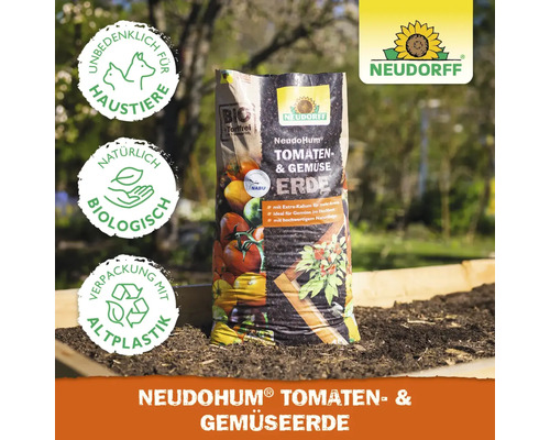 Neudorff NeudoHum Tomaten- und Gemüseerde Sack