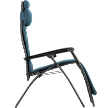 Relaxliege mit verstellbarer Rückenlehne und Kopfstütze