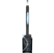 Toilettenbürste mit Wasserreservoir und Abtropffunktion