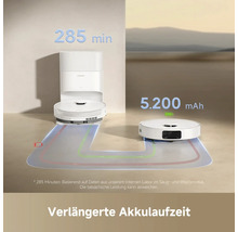 Dreame Saugroboter mit Absaugstation und langer Akkulaufzeit