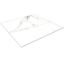 Quadratische Bodenfliese mit Marmoroptik