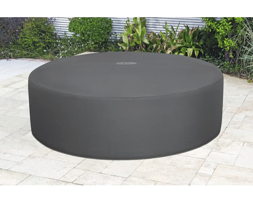 Abdeckung für einen Lay-Z-Spa Whirlpool im Garten