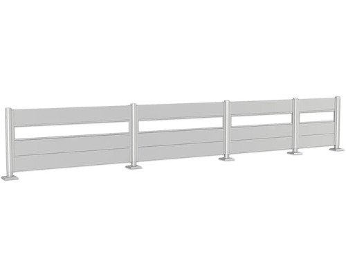 Lärmschutzwand mit Pfosten