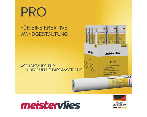 Meistervlies Pro Rollenvlies für kreative Wandgestaltung