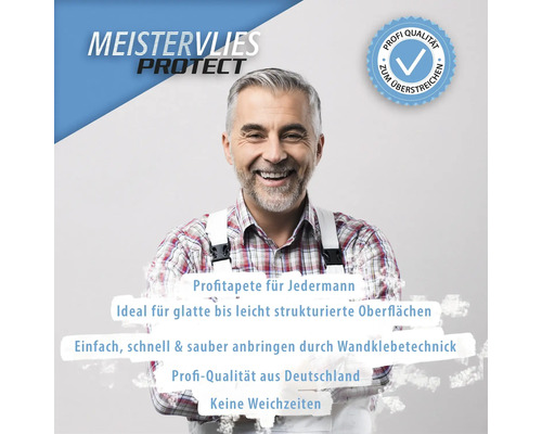 Meistervlies Protect Tapete mit Profi Qualität