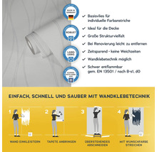 Tapetenrolle mit Anwendungsanleitung und Produkteigenschaften