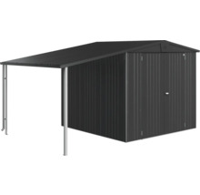Metall Gerätehaus mit Anbau
