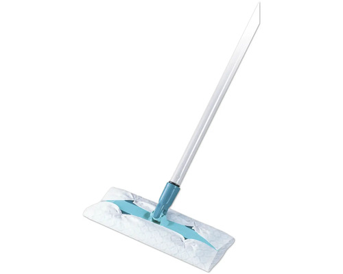 Bodenwischer mit Teleskopstiel und Wischbezug