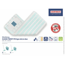 Leifheit Clean Twist M Ergo micro duo Wischbezug