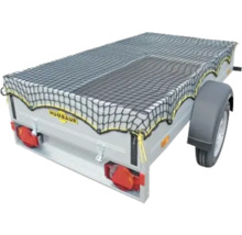 Anhänger mit Ladungssicherungsnetz