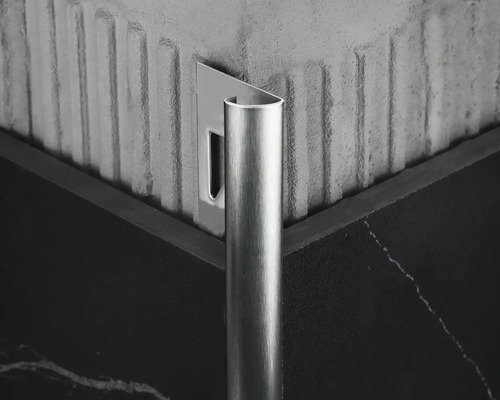 Fliesenschiene aus Metall für Wand und Boden