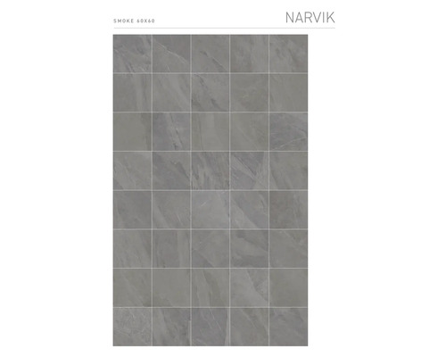 Fliesenmuster Narvik Smoke 60x60