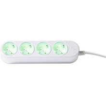 Steckdosenleiste mit vier Steckplätzen