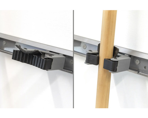 Wandhalterung mit Werkzeugaufnahme zur Aufbewahrung von Werkzeugen