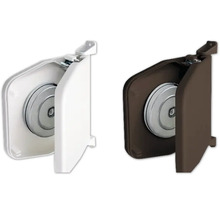 Zwei Rollladen-Gurtwickler in unterschiedlichen Ausführungen