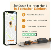 Hog Connect Hundetracker mit Smartphone-App zur Ortung in drei Schritten