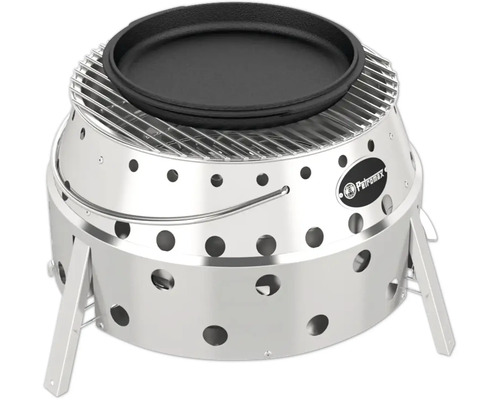 Petromax Feuertopf Tisch mit Grillrost und Feuertopf