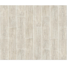 Verlegung von Bodenfliesen in Holzoptik