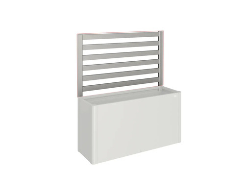 Pflanzkasten mit Rankgitter