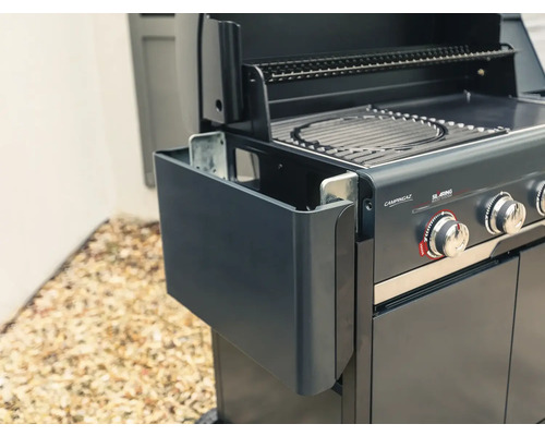 Campingsaz Grill mit ausziehbarem Seitentisch