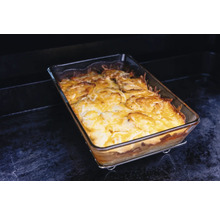 Gratin in Glasform