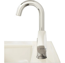 Vitra Logo an einer Armatur