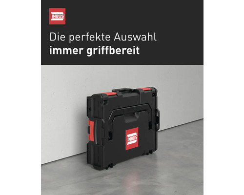Werkzeugkoffer mit Inbus Logo