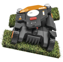 Aufsitzrasenmäher auf Gras