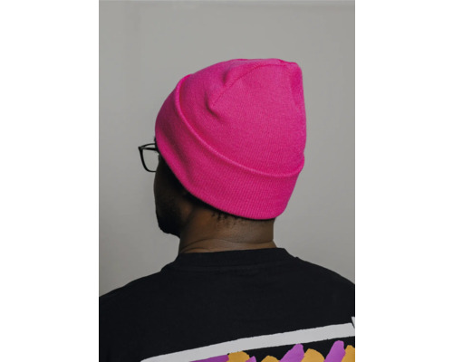 Mann mit Strickmütze