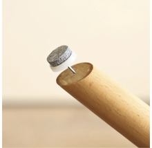 Filzgleiter mit Nagel für Möbelbein