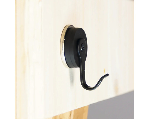 Magnetischer Haken zur Befestigung an Oberflächen